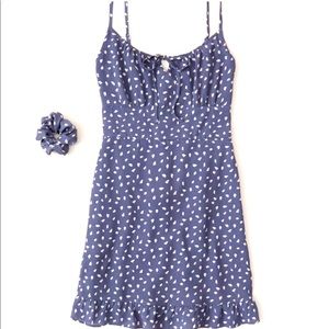 A&F tie front mini dress sz small